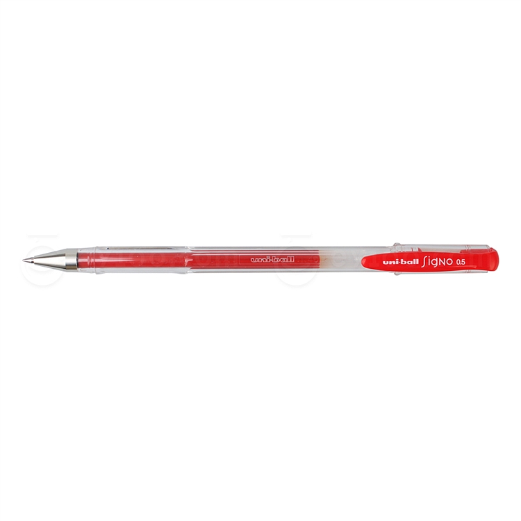 三菱铅笔 signo双珠中性笔 (红) 0.5mm um-100