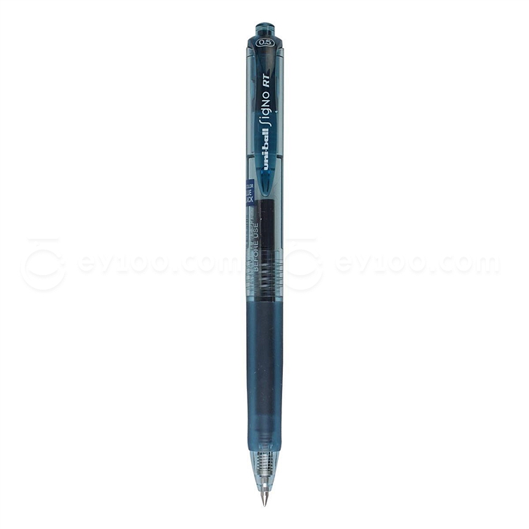 三菱铅笔 signort按动式中性笔 (蓝黑) 0.5mm umn-105