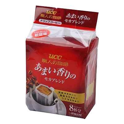 UCC滴滤式职人咖啡粉/挂耳咖啡(甜香摩卡)