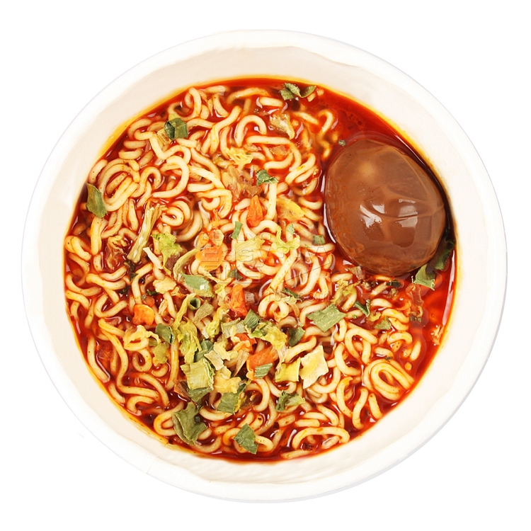 今麦郎 上品直面卤蛋香辣牛肉面 150g|方便面|粮油