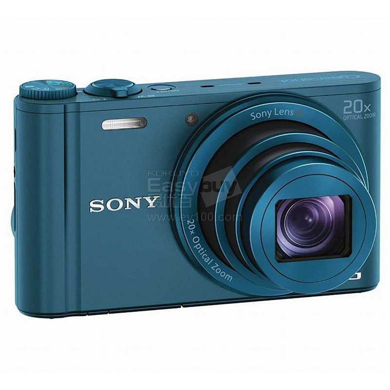 索尼 数码相机 (蓝) dsc-wx300
