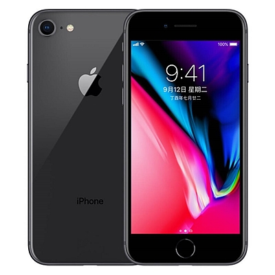 苹果 Apple iPhone8移动联通电信4G手机 (银) 