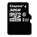 金士顿 UHS-I TF(MicroSD)高速存储卡 32G(Class10)  读速80MB/s