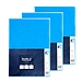 达伯埃 二页文件保护套 (蓝色) A4 12个/包  LF01223-EN