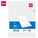 得力 文件保护套 (透明) 100只/包  5700