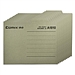齐心 纸质文件分类夹 (灰) A4 10个/包  A1810