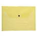 远生 透明按扣式文件袋 (浅黄) A4 12个/包  US-W209