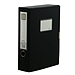 齐心 粘扣档案盒 (黑) A4  HC-75-X
