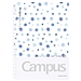 国誉 Campus水彩絮语软线圈笔记本 (蓝) B5/40页  WSG-SRDB540B