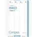 国誉 Campus MO活页手帐内页替芯(时间轴周计划) (蓝) B6/20页  WCN-CDTAR02