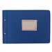 立信 塑料账夹 (蓝、绿) 16K横式（276*200mm）  2902-16