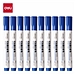 得力 可加墨白板笔白板笔 (蓝色)  S507