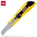 得力 美工刀 (黄色)  2043