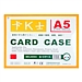 装得快 磁性硬质卡片袋 (混色) A5  JX-503