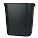 乐柏美 中型垃圾桶 (黑) 26.6L  FG295600BLA