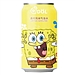 QDOL 海绵宝宝苏打气泡水 330ml*24罐  青柠风味