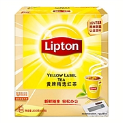 立顿 精选茶 100包/盒  S100 红茶