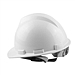 汉盾 安全帽 (白) V型HDPE标准型  HD-HT25