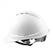 汉盾 安全帽 (白) V型HDPE透气型  HD-HT26