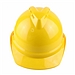 汉盾 安全帽 (黄) V型ABS透气型  HD-HT02