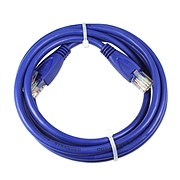 包尔星克 KATE-5 五类铜包铝圆网线 (蓝) 2m  UTP5-02