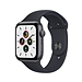 苹果 Apple Watch智能手表银色铝金属表壳GPS款 深邃蓝运动型表带 40mm  SE2021款MKNY3CH/A
