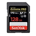 闪迪 SD存储卡至尊超极速版U3 C10 V30 4K (黑色) 128GB 读速200MB/s 写速90MB/s  SDXXY/128G