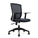集大 办公椅 (黑) W620*D610*H910-990mm  CH-183B