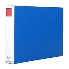 锦宫 单开管文件夹 (蓝色) A3 横式 500张  kj-1005EGS