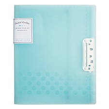 国誉 淡彩曲奇强力文件夹 (蓝色) A4(A3对折)  WSG-FUCW320B