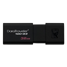 金士顿 U盘(USB3.0) (黑色) 32G  DT100G3