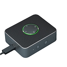 联想 thinkplus视频会议全向麦克风拾音器 (黑色)  MCP01