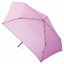 纯色超轻防UV晴雨折叠伞 55cm 粉红色  31-230-10256-02-30-55