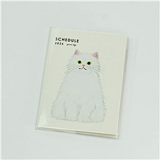 米津祐介 日本进口2026年插画手账本 猫