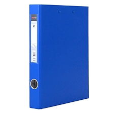 远生 半包胶文件夹 (蓝) A4 长押夹+板夹  US-10115