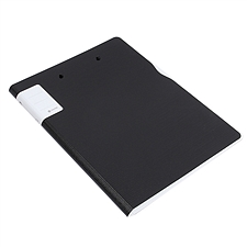 树德 彩虹文件夹 (黑) A4 强力夹+板夹  U6142