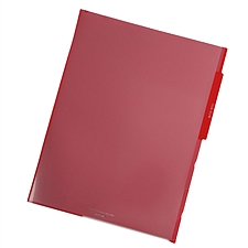 喜利 noie-style系列文件套 (红色) A4 3页  F-7671-3