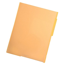 喜利 noie-style系列文件套 (橙色) A4 3页  F-7671-4