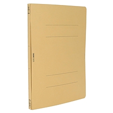 国誉 纸板装订文件夹量贩 (黄) 10个/包 A4  FU-V10Y