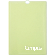 国誉 Campus科目分类文件夹 (黄绿) A4S  WSG-FU810