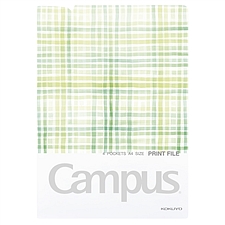 国誉 Campus水彩絮语分类文件夹 (绿) A4  WSG-FUD810G