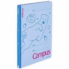 国誉 Campus进口全纸装订报告夹亲子小动物系列 (白熊) A4-S  FU-CA10-1