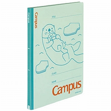 国誉 Campus进口全纸装订报告夹亲子小动物系列 (海獭) A4-S  FU-CA10-2