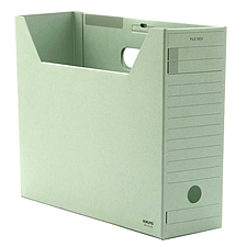 国誉 进口纸质文件盒 (蓝) A4  A4-LFJ-B