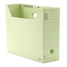 国誉 进口纸质文件盒 (绿) A4  A4-LFJ-G