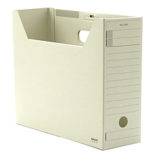 国誉 进口纸质文件盒 (灰) A4  A4-LFJ-M