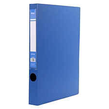 易优百 粘扣档案盒 (蓝) A4  EB0909B