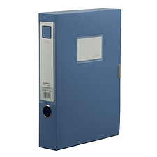 齐心 粘扣档案盒 (蓝) A4  HC-55-X