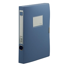 齐心 粘扣档案盒 (蓝) A4  HC-35-X