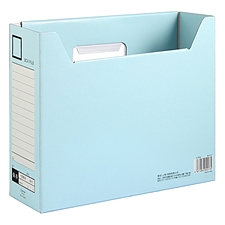 锦宫 纸制文件盒 (蓝) A4-E  4133GS